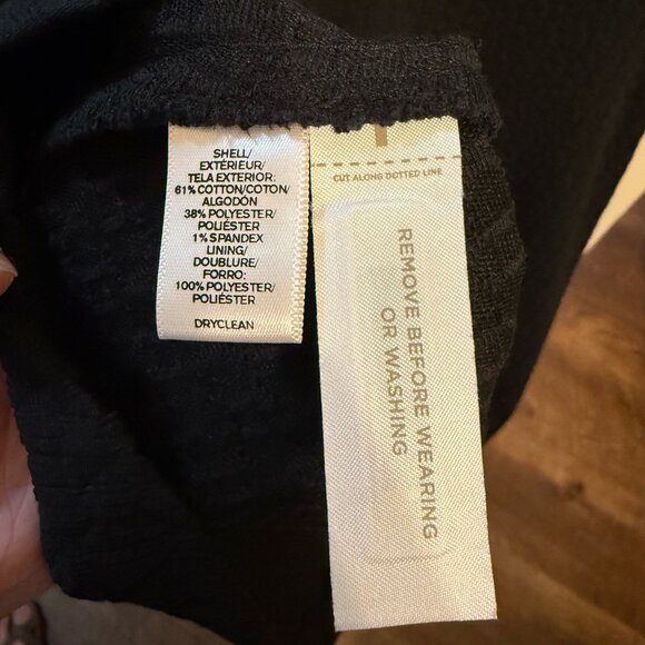 LOFT Black Dress NWT - Picture 5 of 6